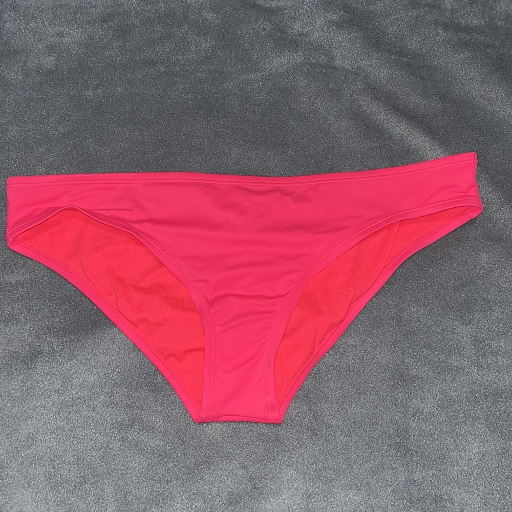 Catalina Size XL 16-18 Womens Black Swimming Bikini Bottom Pink
